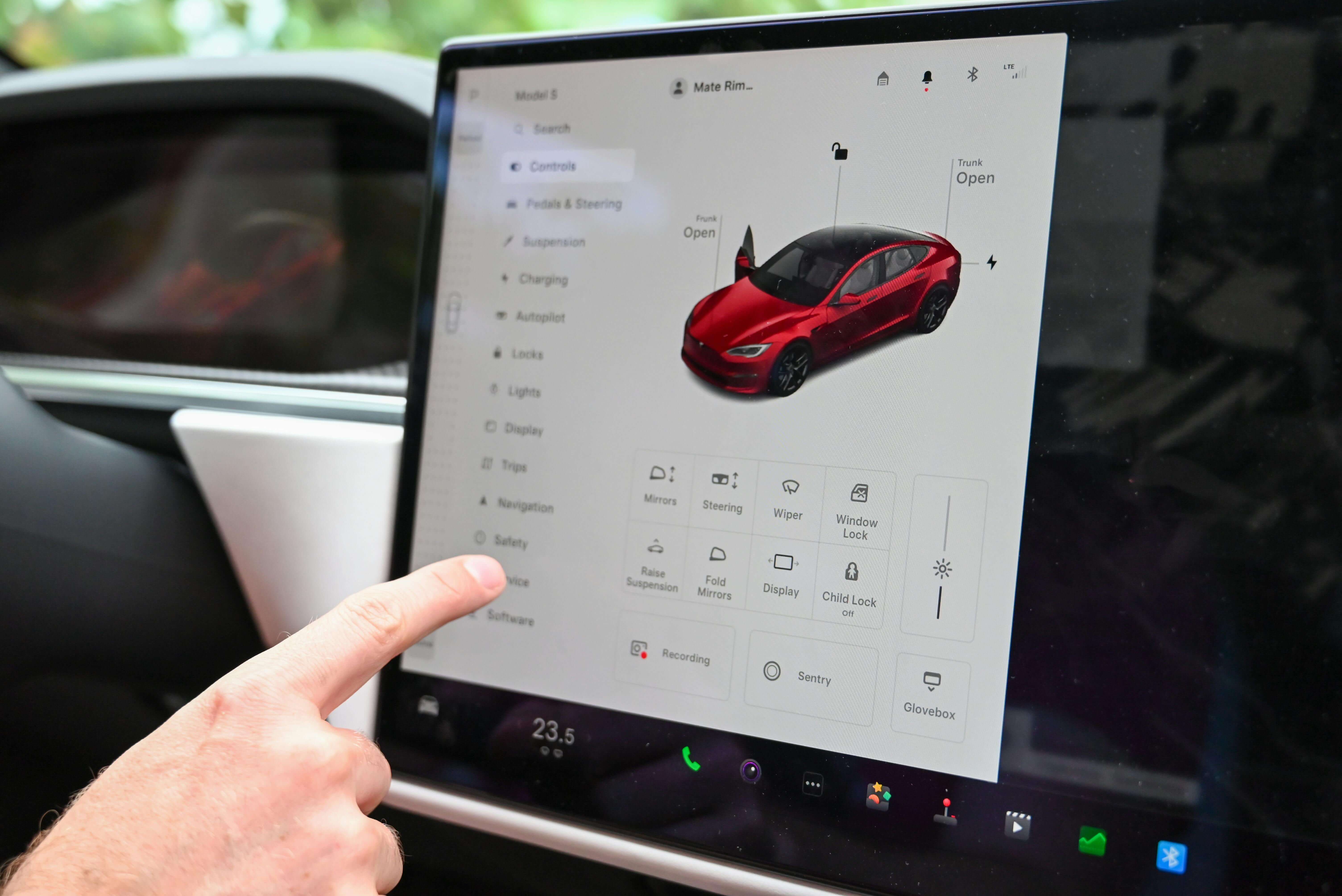 Film Protection Écran Tesla Model Y 2025 / Model 3 2024-25 - Verre Trempé 9H Anti-Reflet - Pour Écran 15,4" Et 8" Arrière