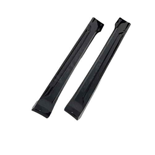 Kits carrosserie Sport pour Tesla Model 3 Highland, en finition noir, conçus pour améliorer l'esthétique et l'aérodynamisme.