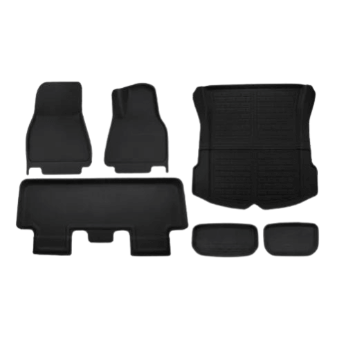 Tapis de protection intérieur en TPE pour Tesla Model 3 et Y, protection optimale et élégance pour l'habitacle.