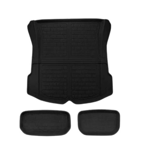 Tapis de protection intérieur pour Tesla Model 3 et Y en TPE, offrant durabilité et style.