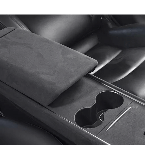 Covering console centrale pour Tesla, offrant protection et style haut de gamme pour l'intérieur du véhicule.