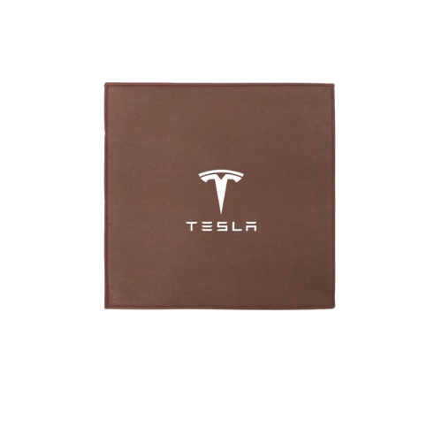 Microfibre d'entretien pour Tesla, idéale pour un nettoyage sans rayures et en profondeur.