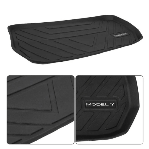 Tapis de coffre en TPE pour Tesla Model Y, offrant style et protection optimale.