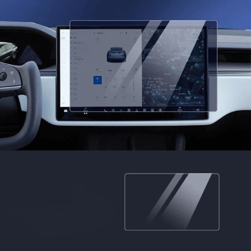 Protégez l'écran de votre Tesla Model S ou X avec cette protection d'écran en verre trempé, offrant clarté et résistance.