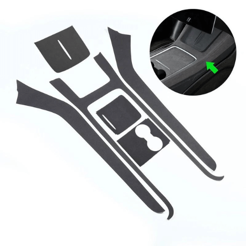 Covering console centrale for Tesla, premium accessories for interior style and protection.