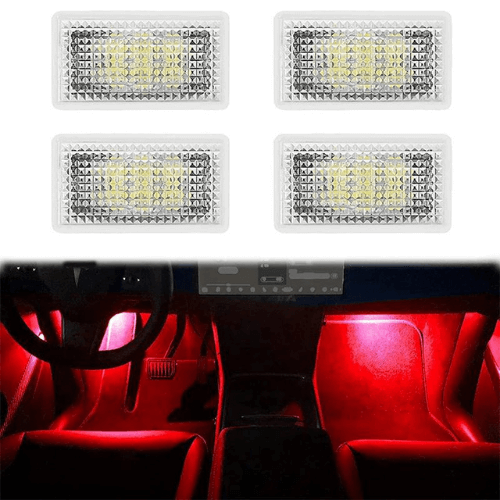 Pack LED Intérieur pour Tesla, éclairage ambiant multicolore et écoénergétique.