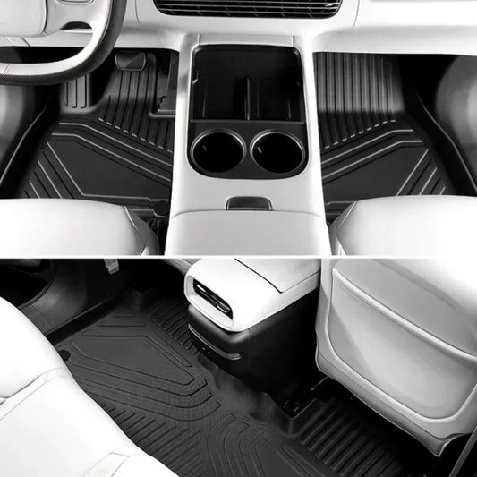 Tapis de sol toutes saisons pour Xpeng G6, offrant une protection optimale contre les intempéries et un ajustement parfait.