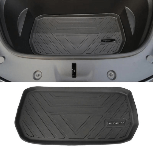 Tapis de coffre en TPE pour Tesla Model Y, style élégant et protection optimale.