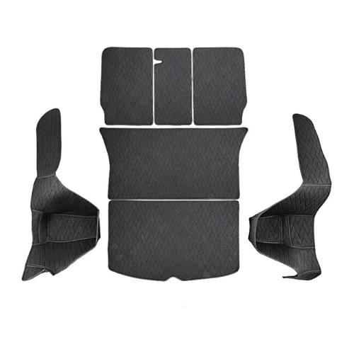 Tapis de coffre en caoutchouc pour Tesla, protection élégante et fonctionnelle de l'espace de chargement.