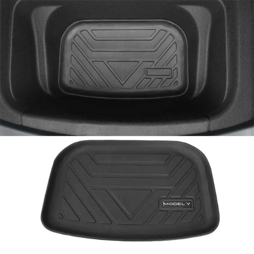 Tapis de coffre en TPE pour Tesla Model Y, conçu pour un espace de chargement élégant et fonctionnel.