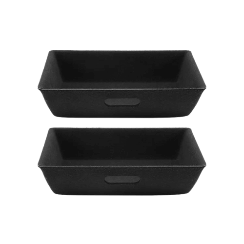 Bac de rangement sous siège en noir, collection pour Tesla Model Y, idéal pour optimiser l'espace de rangement.