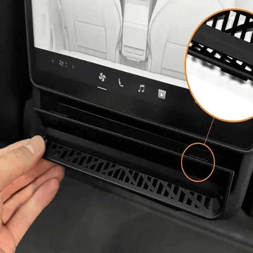 Cache grille d'aération arrière pour Tesla Model 3 Highland avec design élégant et qualité supérieure.
