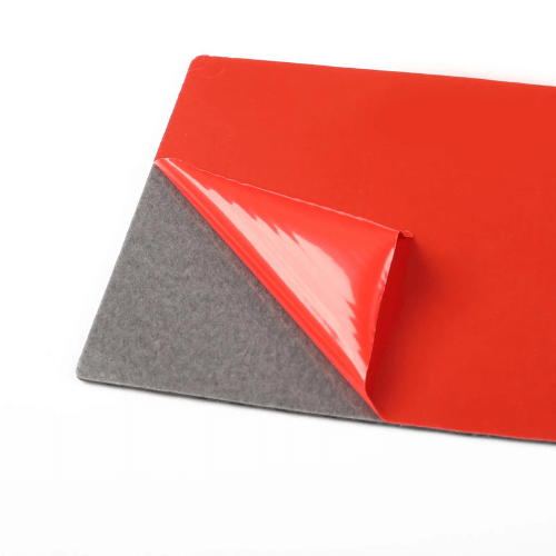 Covering montant de portière rouge pour Tesla Model 3 Highland, élégant et durable, protège contre les rayures.