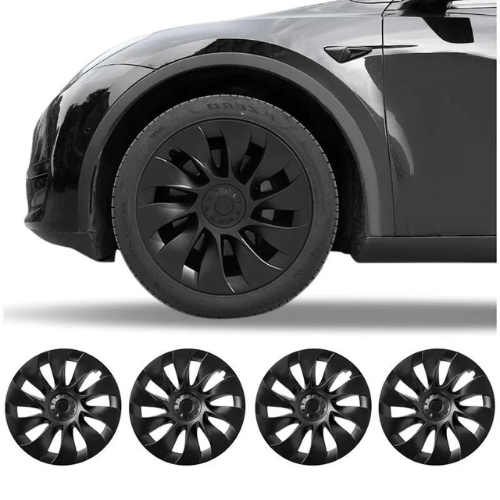 Sublimez votre Tesla Model Y avec des enjoliveurs 20 pouces élégants et modernes en finition noire.