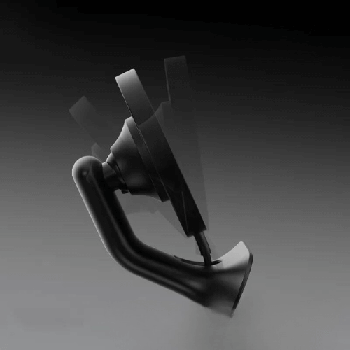 Support de téléphone pour Tesla, offrant une utilisation sûre et facile pendant la conduite.