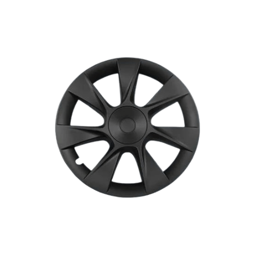 Enjoliveur 19 pouces noir pour Tesla, design moderne et élégant, conçu avec des matériaux durables pour une protection optimale.