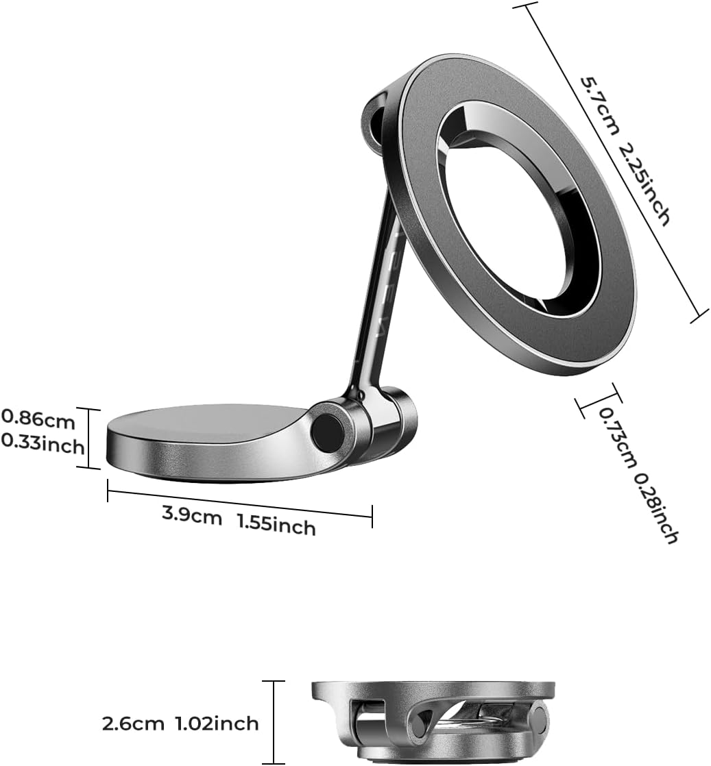 LISEN Mini Magnetic Dashboard MagSafe Car Mount