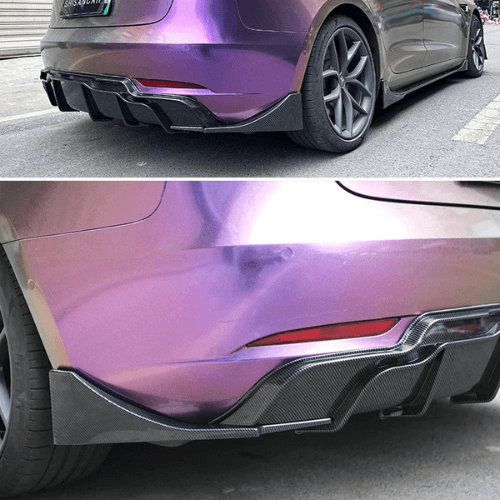 Kit carrosserie Aero pour Tesla Model 3 et Model Y, améliorant l'esthétique et les performances aérodynamiques.