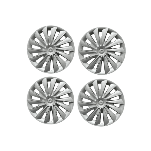 Enjoliveurs 18 pouces pour Tesla Model 3, design moderne en alliage, pack de quatre.