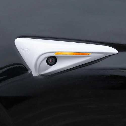 Covering de clignotants pour Tesla, ajoutant élégance et style à votre véhicule électrique.