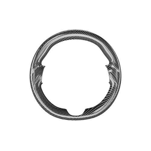 Couvre volant en fibre de carbone pour Tesla Model 3 et Model Y, alliant confort et style.