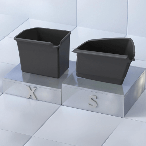 Bac de rangement coffre Tesla en taille S et X, design moderne et fonctionnel pour une organisation optimale.