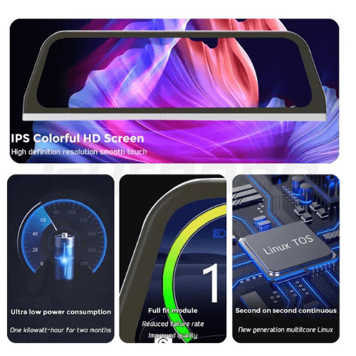 Ecran LCD tableau de bord Tesla Model 3/Y avec écran HD IPS, faible consommation et module de connexion