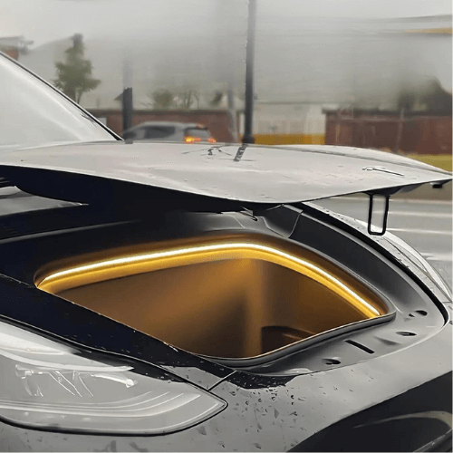 Pack LED Coffre Avant pour Tesla, éclairage LED dans le coffre avant, améliorez votre expérience de conduite.