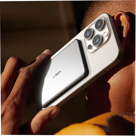 LISEN Qi2 Ultra-Slim Power Bank(5k,15w)