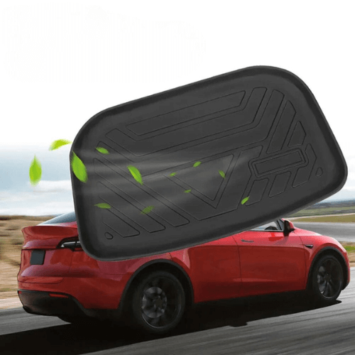 Tapis de coffre en TPE pour Tesla Model Y, offrant protection et style dans un élégant design.