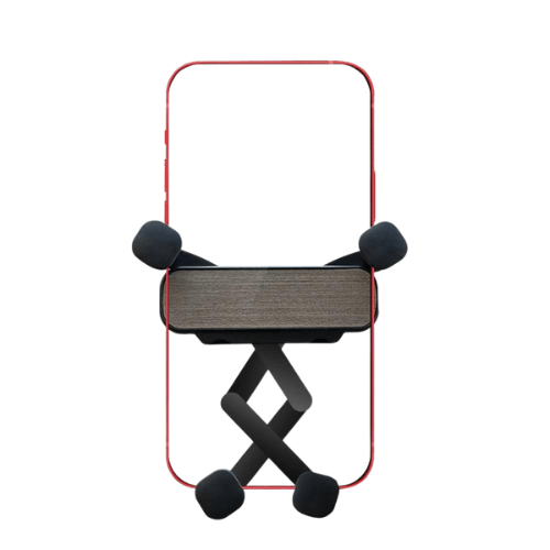 Support de téléphone pour Tesla, pratique et sécurisé avec un design élégant et fonctionnel.