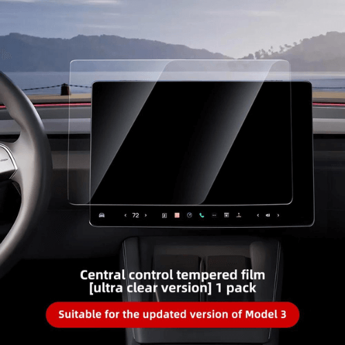 Protection d'écran ultra clair pour Tesla Model 3, idéale pour protéger contre rayures et saleté.