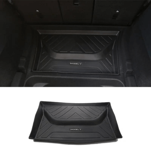 Tapis de coffre en TPE pour Tesla Model Y, offrant protection et style à l'intérieur du véhicule.