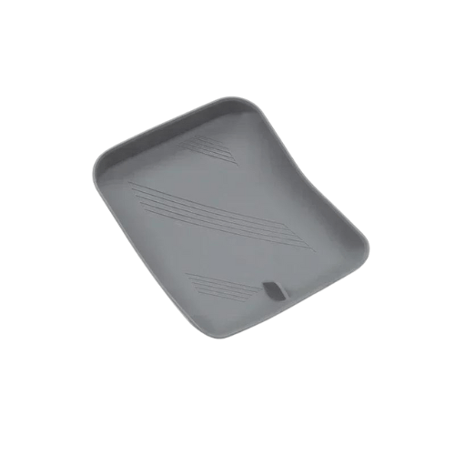 Protection de console centrale en gris pour Tesla, élégante et durable contre l'usure quotidienne.