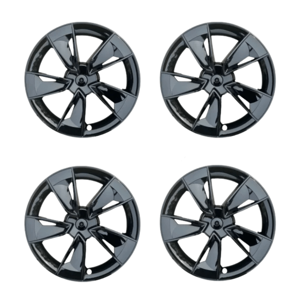 Enjoliveurs 19 pouces pour Tesla Model Y Juniper 2025, style moderne et protection pour roues.