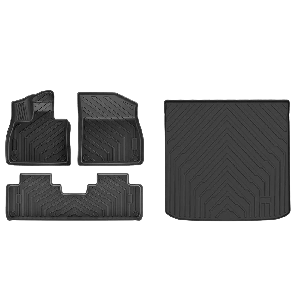 Tapis de sol toutes saisons en TPE pour modèles BYD Seal U et U-DMI, protection durable et couverture complète.