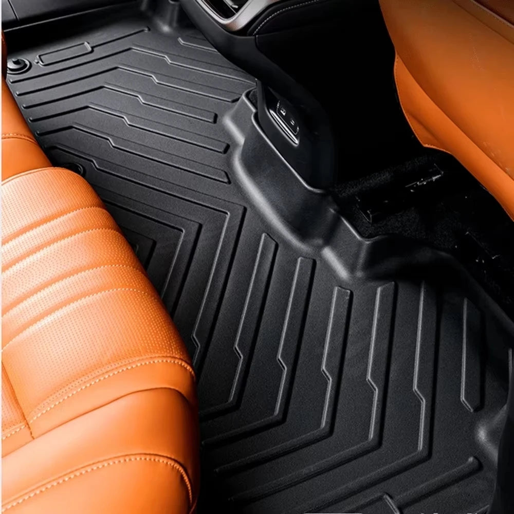 Tapis de sol en TPE pour véhicules BYD Seal U et U-DMI, offrant protection toute saison et design attrayant.