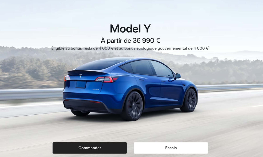 Tesla Model Y : Une offre irrésistible en France