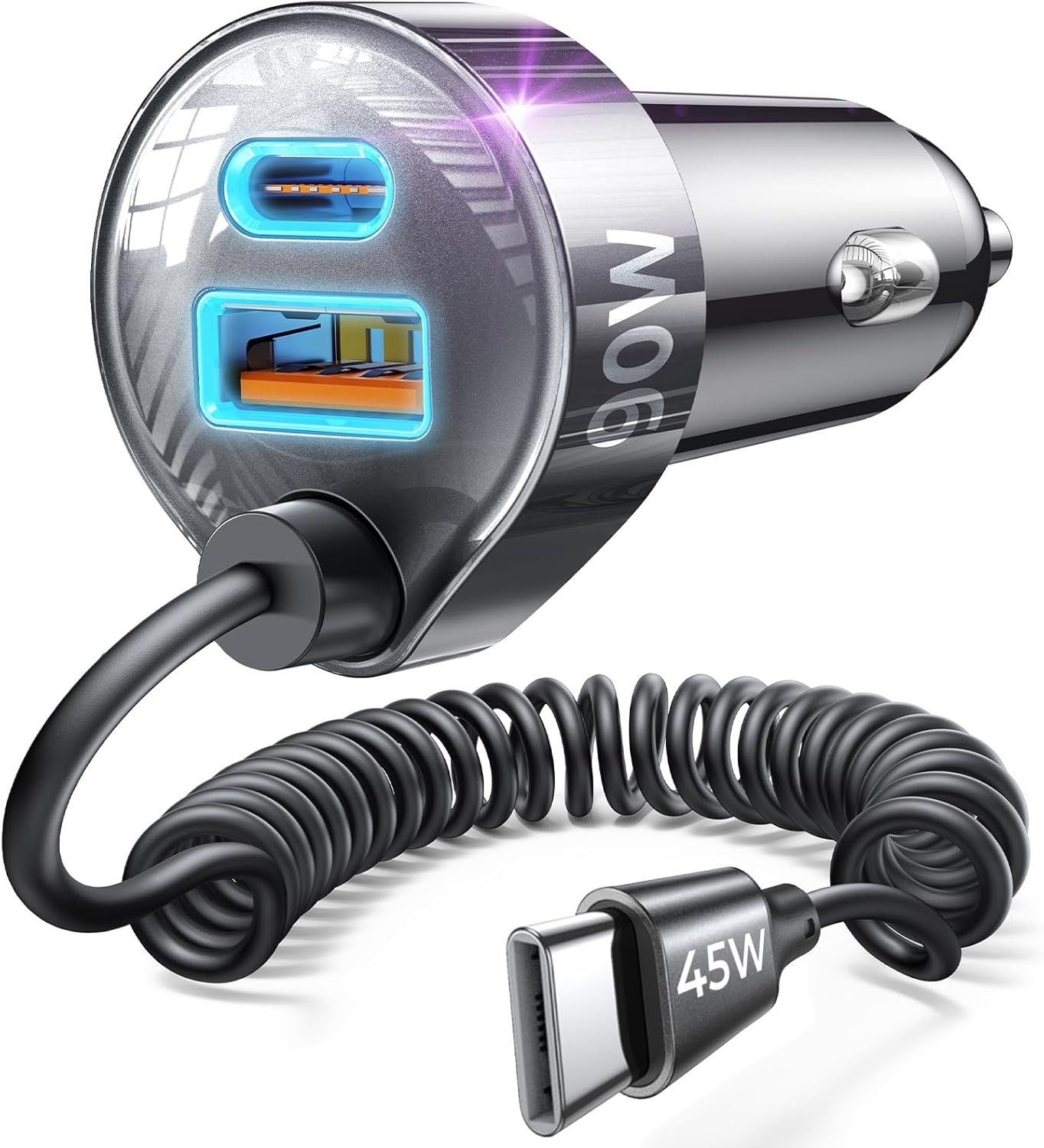 LISEN 90W USB-C Fast Car Charger
