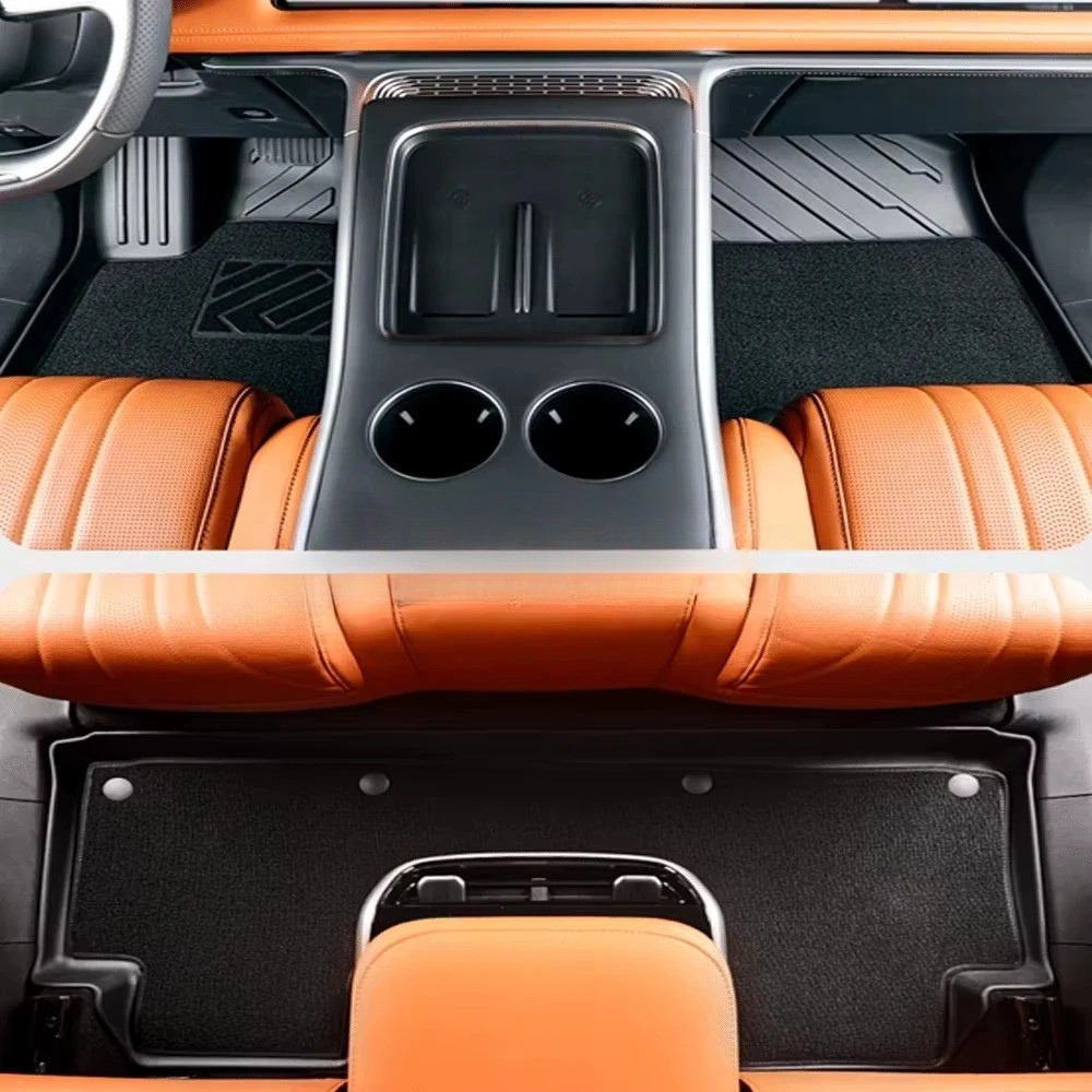 Tapis de sol toutes saisons pour BYD Seal U, intérieur de véhicule avec revêtement de haute qualité en TPE.