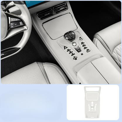 Covering de console centrale pour BYD Han, design élégant et protection contre rayures et usure, installation facile.