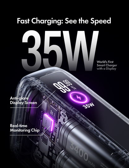 LISEN 3-in-1 35W Fast Travel Charger