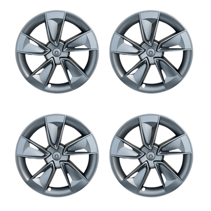 Enjoliveurs 19 pouces en alliage pour Tesla Model Y Juniper 2025, offrant style et protection.