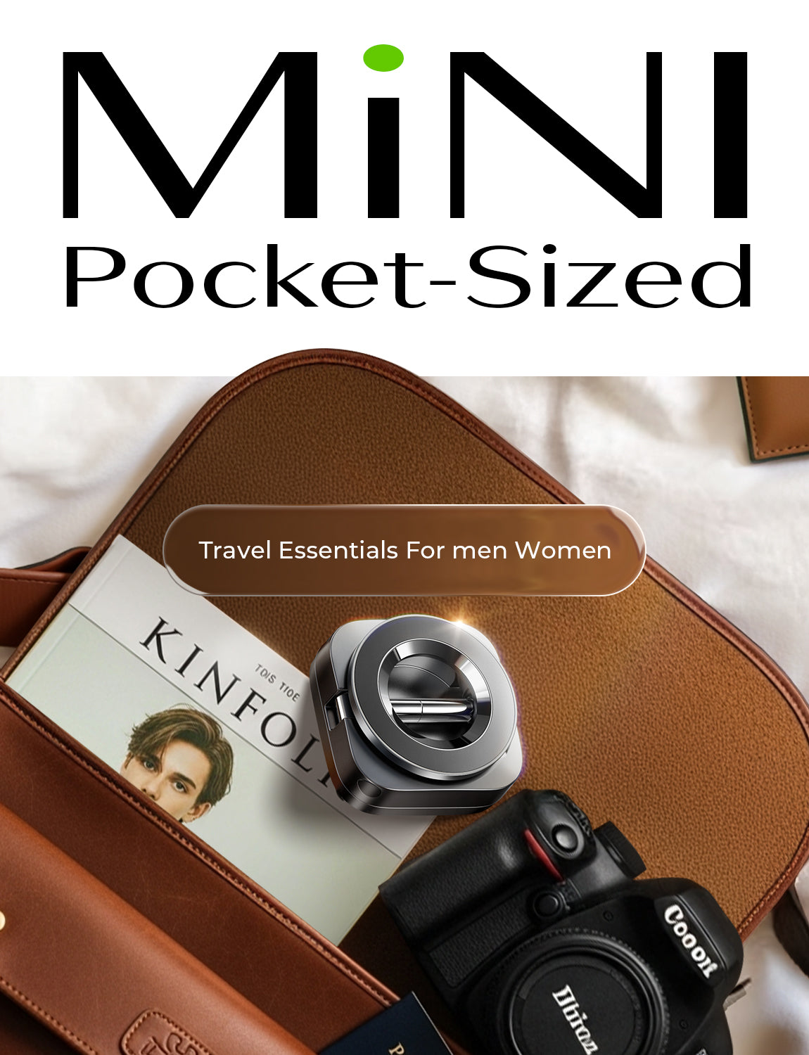 LISEN MagSafe Airplane Travel Phone Holder