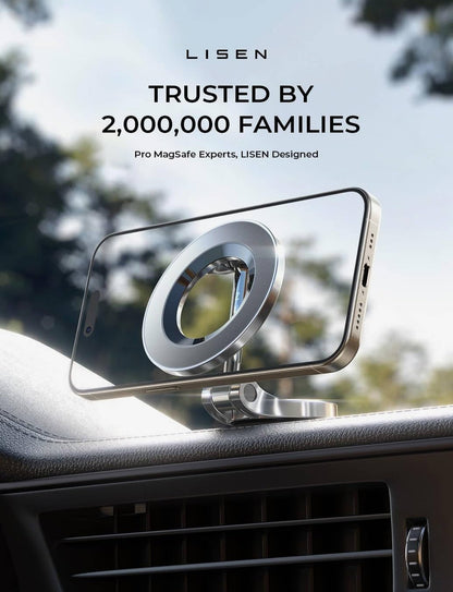 LISEN Mini Magnetic Dashboard MagSafe Car Mount