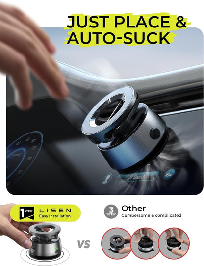 LISEN 2026 Auto Vacuum MagSafe Mount