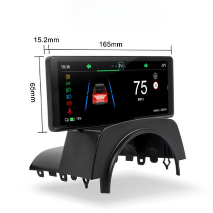 Ecran LCD tableau de bord