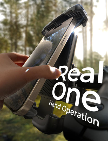 LISEN Bike Phone Holder Mount,[Super Easy Install]