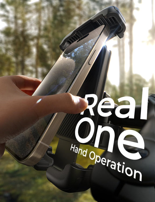 LISEN Bike Phone Holder Mount,[Super Easy Install]
