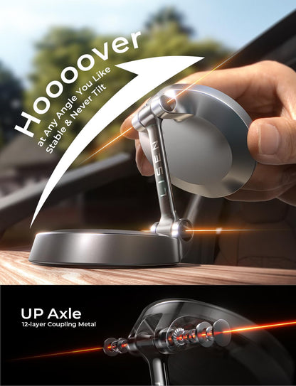 LISEN Mini MagSafe Car Mount Charger[Mini & Fast Charging]